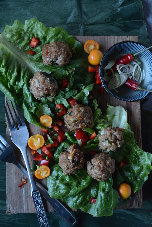 Asian Pork Meatballs